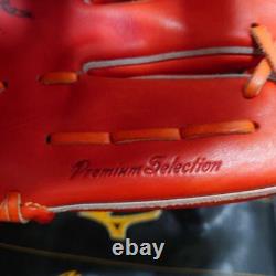 Mizuno Pro Hard Glove Infielder Orange Made in Japan Giants Sakamoto Model