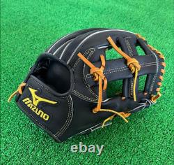 Mizuno Pro Hardball / Baseball Infield Black Glove