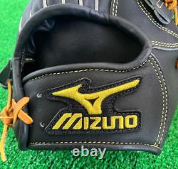 Mizuno Pro Hardball / Baseball Infield Black Glove