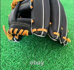 Mizuno Pro Hardball / Baseball Infield Black Glove