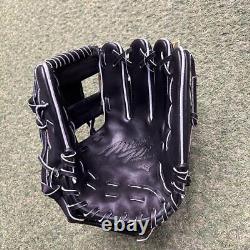 Mizuno Pro Hardball Infielder's Glove Size 9 Right-handed Black 1AJGH26103 MINT
