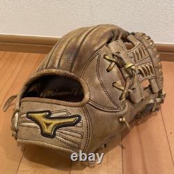 Mizuno Pro Infield Baseball Glove Hardball Leather Used