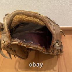 Mizuno Pro Infield Baseball Glove Hardball Leather Used