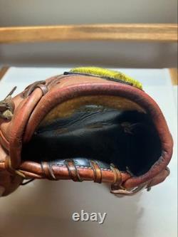 Mizuno Pro Infield Baseball Glove Kikuchi Model Hardball, HAGA, Used