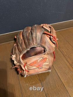 Mizuno Pro Infield Baseball Glove No Break Surface Made in Japan, Size 9, Used