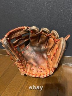 Mizuno Pro Infield Baseball Glove No Break Surface Made in Japan, Size 9, Used