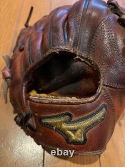 Mizuno Pro Infield Glove Baseball Leather Small-Lightweight Steelers