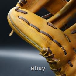 Mizuno Pro Infielder Glove 11.5 Vintage M Logo Crest Hide Inspire UL RHT JAPAN