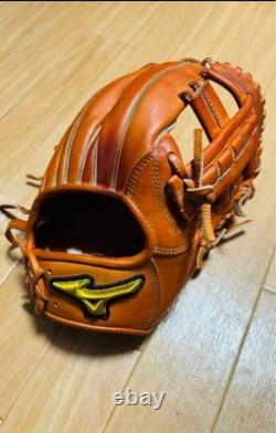 Mizuno Pro Orange Softball Glove Infield Used Excellent Condition