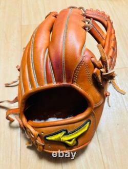 Mizuno Pro Orange Softball Glove Infield Used Excellent Condition