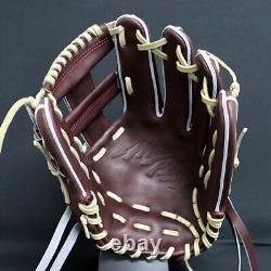 Mizuno Pro Order Baseball Glove Kotaro Kubayashi Infield Plum Brown Right Throw