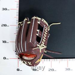 Mizuno Pro Order Baseball Glove Kotaro Kubayashi Infield Plum Brown Right Throw