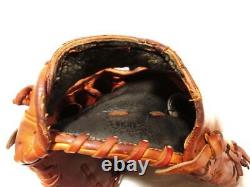 Mizuno Pro Toshihisa Hitoshi Hardball Glove Baseball Orange Infielder