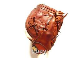 Mizuno Pro Toshihisa Hitoshi Hardball Glove Baseball Orange Infielder