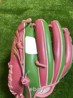 Mizuno Pro baseball glove Mizuno Pro Rubber Order Infielder Gloves Haga JAPAN