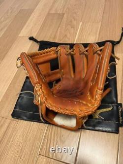 Mizuno Pro baseball glove Rigid Infield Gloves Mizuno Professional Haga Crafted