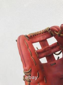 Mizuno Pro baseball hardball glove infielder used