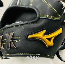 Mizuno pro 11.25inch Infield Right Black Special Order Glove HAGA Japan