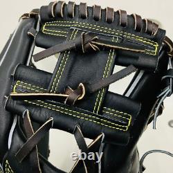 Mizuno pro 11.25inch Infield Right Black Special Order Glove HAGA Japan