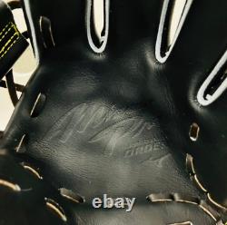 Mizuno pro 11.25inch Infield Right Black Special Order Glove HAGA Japan