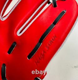 Mizuno pro 11.25inch Infield Right Red Special Order Glove HAGA Japan