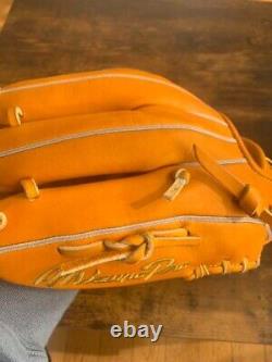 Mizuno pro 11.5 Glove infield right Orange HAGA Japan flagship shop limited