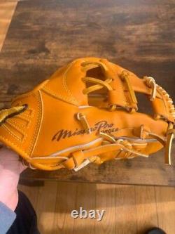 Mizuno pro 11.5 Glove infield right Orange HAGA Japan flagship shop limited