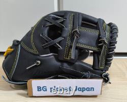 Mizuno pro 11.5 Infield Right Black 1AJGH10503 premium Kip leather Glove