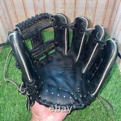 Mizuno pro 11.5 Infield Right Black Flagship shop Limited Glove Japan