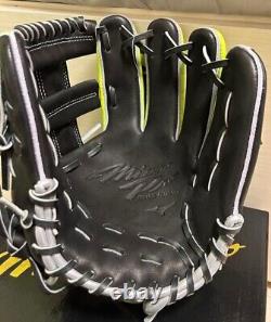 Mizuno pro 11.5 Infield Right Black Lime 1AJGR27113 Baseball Glove