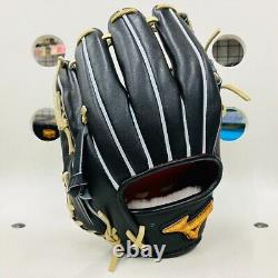 Mizuno pro 11.5 Infield Right Black Special Order Glove HAGA Japan