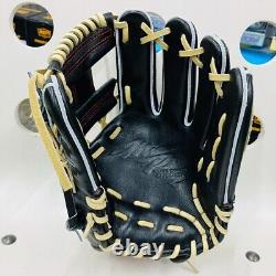 Mizuno pro 11.5 Infield Right Black Special Order Glove HAGA Japan