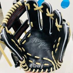 Mizuno pro 11.5 Infield Right Black Special Order Glove HAGA Japan