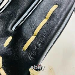 Mizuno pro 11.5 Infield Right Black Special Order Glove HAGA Japan