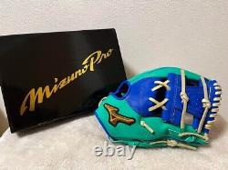 Mizuno pro 11.5 Infield Right Blue Special Order Glove From Japan