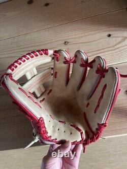 Mizuno pro 11.5 Infield Right Camel Special Order Glove HAGA Japan