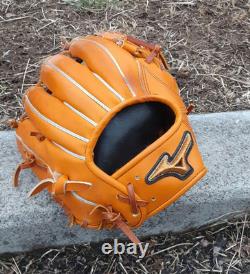 Mizuno pro 11.5 Infield Right Orange Special Order Glove HAGA from Japan s