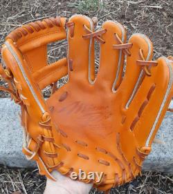 Mizuno pro 11.5 Infield Right Orange Special Order Glove HAGA from Japan s