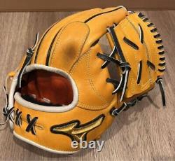 Mizuno pro 11.5 Infield Right Orange Special Order Glove Japan