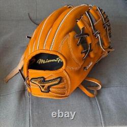 Mizuno pro 11.5 Infield Right Orange Special Order Glove Japan