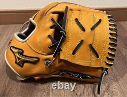 Mizuno pro 11.5 Infield Right Orange Special Order Glove Japan