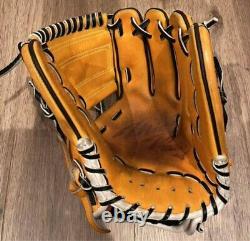 Mizuno pro 11.5 Infield Right Orange Special Order Glove Japan