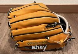 Mizuno pro 11.5 Infield Right Orange Special Order Glove Japan