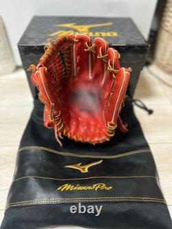 Mizuno pro 11.5 Infield Right Red Flagship shop Limited Glove