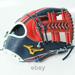 Mizuno pro 11.5 Infield Right Red Special Order Glove HAGA Japan