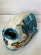 Mizuno Pro 11.5 Infield Right White Blue Custom Order Glove