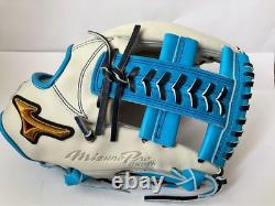 Mizuno pro 11.5 Infield Right White Blue Custom Order Glove
