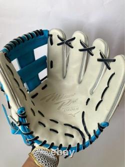 Mizuno pro 11.5 Infield Right White Blue Custom Order Glove