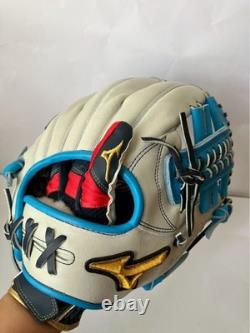 Mizuno pro 11.5 Infield Right White Blue Custom Order Glove