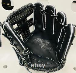 Mizuno pro 11.5 inch Infield Right Black Special Order Glove HAGA Japan